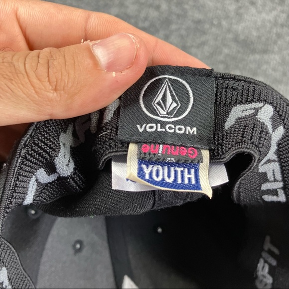 Volcom boys Unisex black Lightweight Adjustable Breathable - Picture 8 of 8